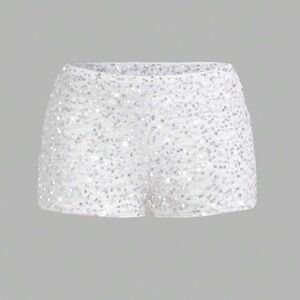 Shein Sequin Mini Shorts